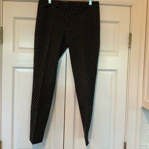 Banana Republic Sloan Slim Ankle Polka Dot Pant